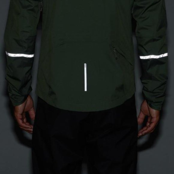 NWT! REI Co-op Junction Hooded Cycling Rain Jacket Asparagus/X-Large - Picture 13 of 16